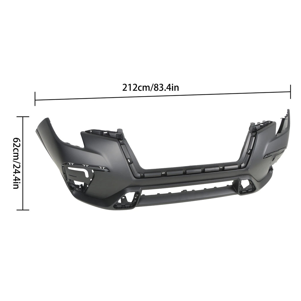 Plastic Primed Front Bumper Cover Fascia for Subaru Ascent (2023–2025)