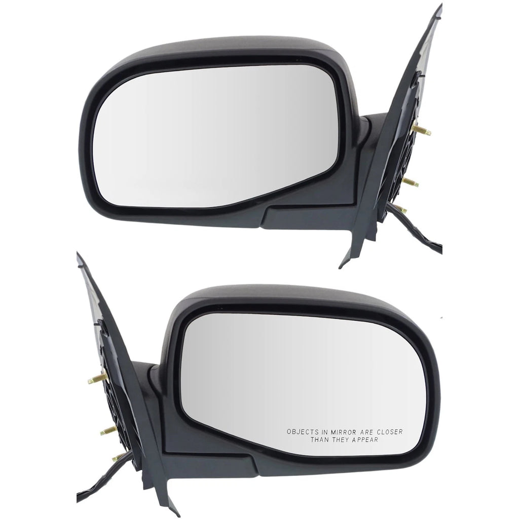 Set of 2 Power Mirrors for Ford Explorer (1995–2003) Manual Folding