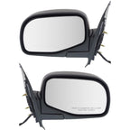 Set of 2 Power Mirrors for Ford Explorer (1995–2003) Manual Folding