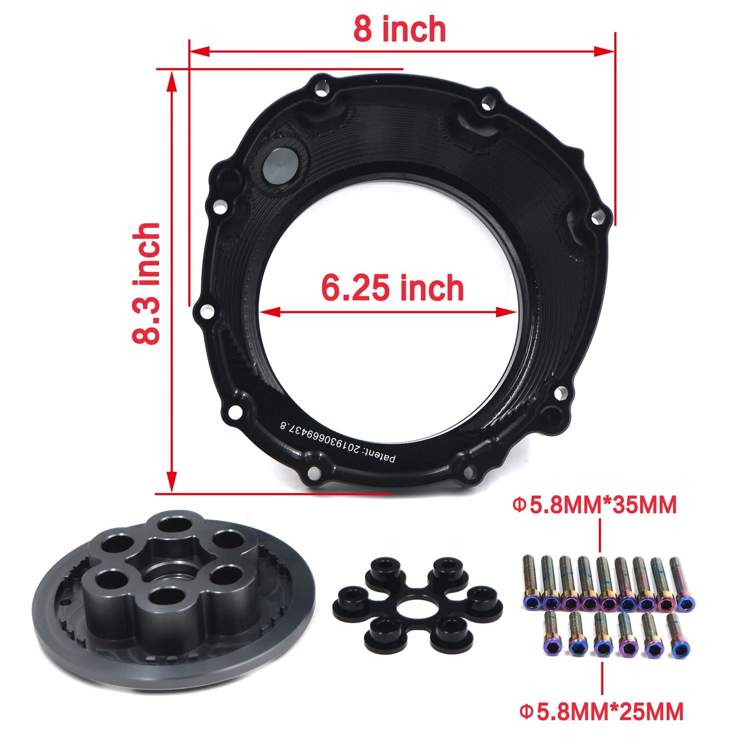 Clutch Cover Pressure Plate Spring Retainer for BMW S1000R (2014–2017)