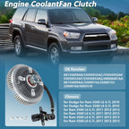 Cooling Fan Clutch for Dodge Ram 2500 3500 (2011–2013) No. 68155609AB