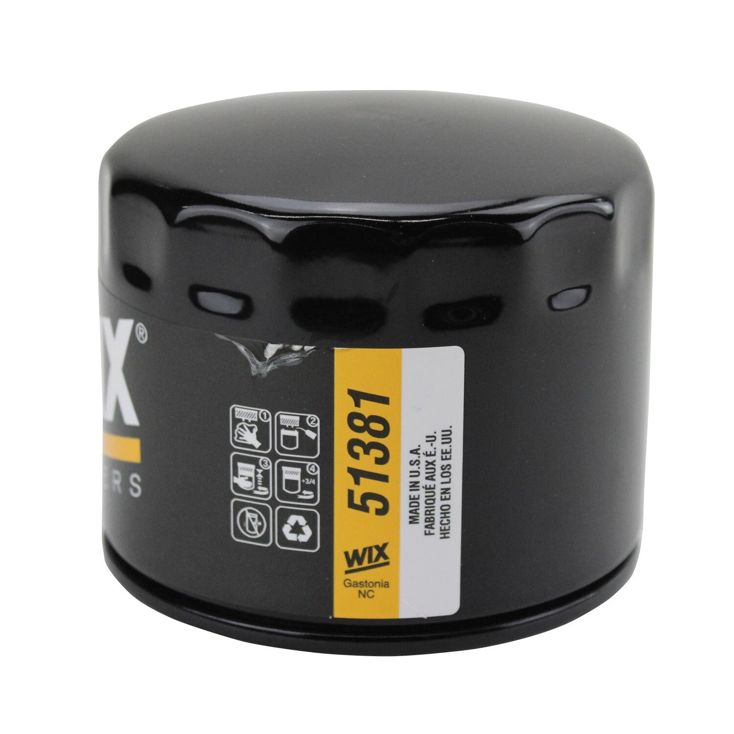 WIX Engine Oil Filter 51381 for Chrysler Dodge Hyundai Isuzu Mazda Mitsubishi (1990–2023)