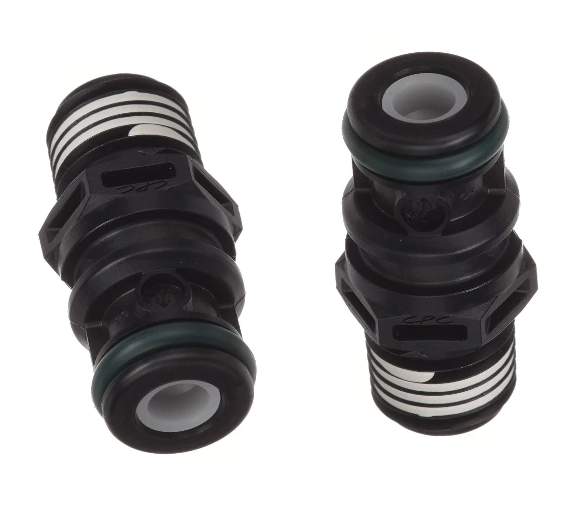 2X Attwood Sprayless Marine Fuel Connector Male 1/4" NPT - 8838TM6