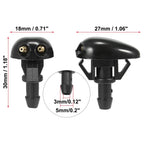 Set of 4 Front Windshield Washer Nozzles for Nissan Frontier (1998–2004) 28931-3S500
