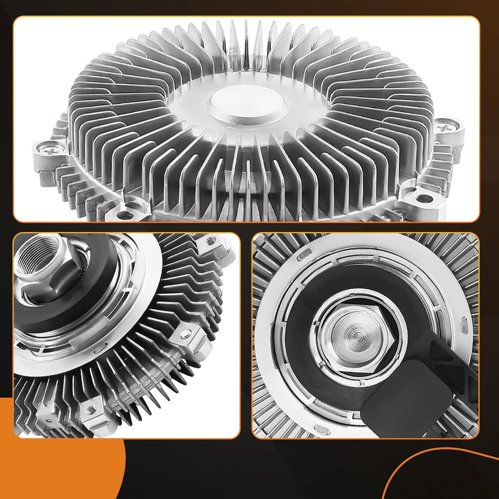 Radiator Cooling Fan Clutch for Ford Explorer Sport, Mercury Mountaineer (2006–2010)