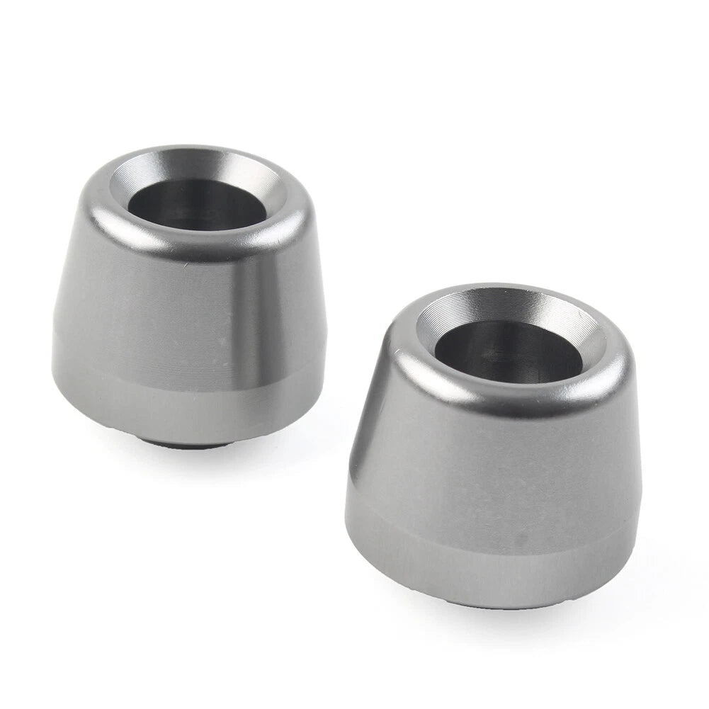 1 Pair CNC Handlebar Grips Bar End Slider Cap for Yamaha YZF-R1 (2015–2023)