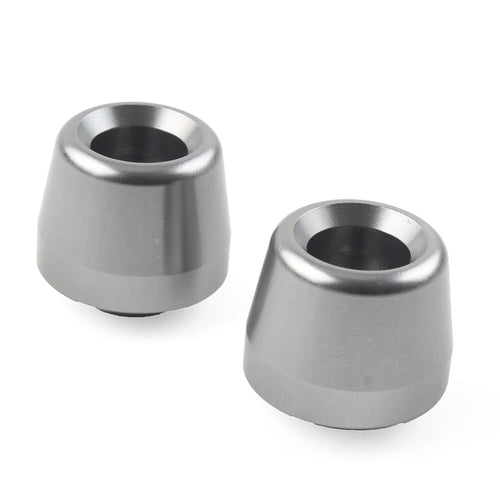 1 Pair CNC Handlebar Grips Bar End Slider Cap for Yamaha YZF-R1 (2015–2023)