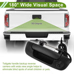 Tailgate Handle Backup Rear View Camera No. 55276237AA for Dodge Ram 1500 (2019–2023)