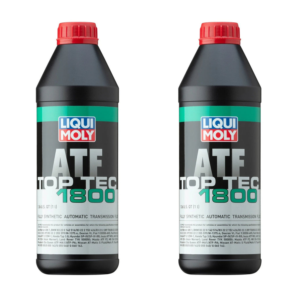Set of 2 Liqui Moly ATF 1800 Automatic Transmission Fluid 1L for