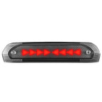 Chasing Triangle LED Carbon Third Brake Light for Ram 1500 2500 3500 (2002–2009)