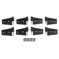 Set of 8 Door Hinges for Jeep Wrangler JK (2007–2018)
