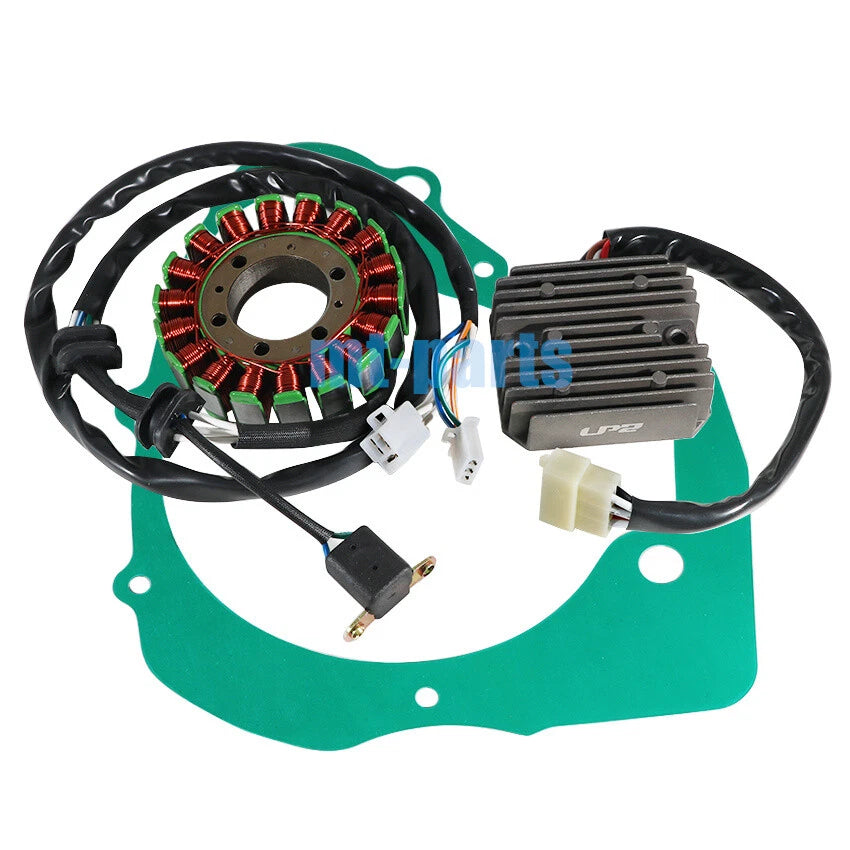 Magneto Stator + Regulator Rectifier + Gasket for Yamaha SRV250 (1992–1993)