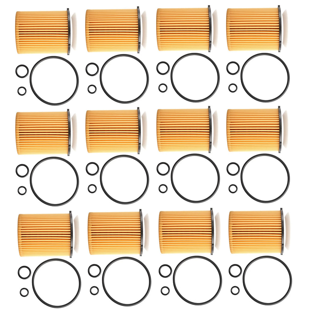 12x Engine Oil Filter for Mercedes-Benz GLB-Class (2020-2023)
