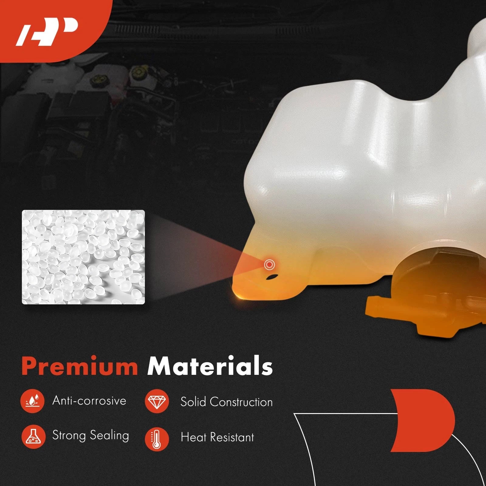 Coolant Reservoir with Cap for Toyota RAV4 (1996-2000)