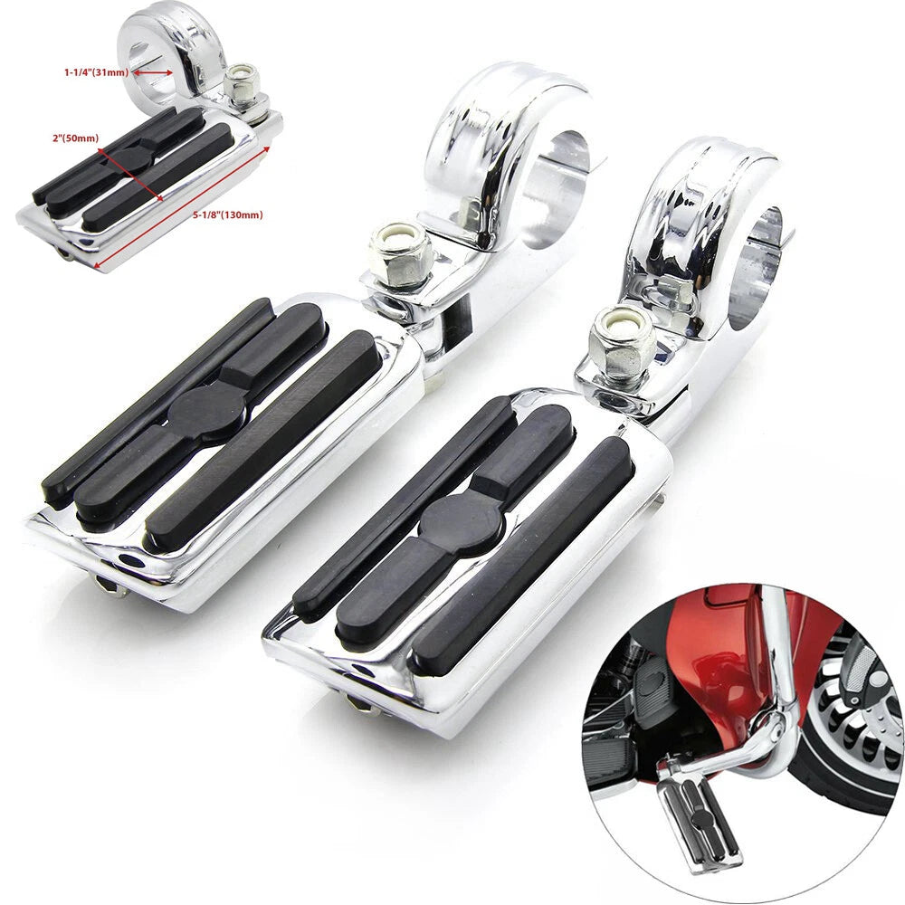 Foot Pegs for Harley XL & Honda (1-1/4")