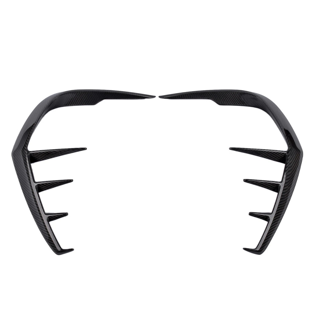Carbon Rear Bumper Side Vent Trims for Infiniti Q60 (2016–2020)