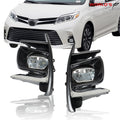 LED DRL Fog Lights for Toyota Sienna (2018–2020)