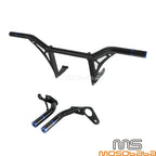 Front & Rear Crash Bar Frame Sliders for Harley Softail Street Bob Low Rider (2018-2024)