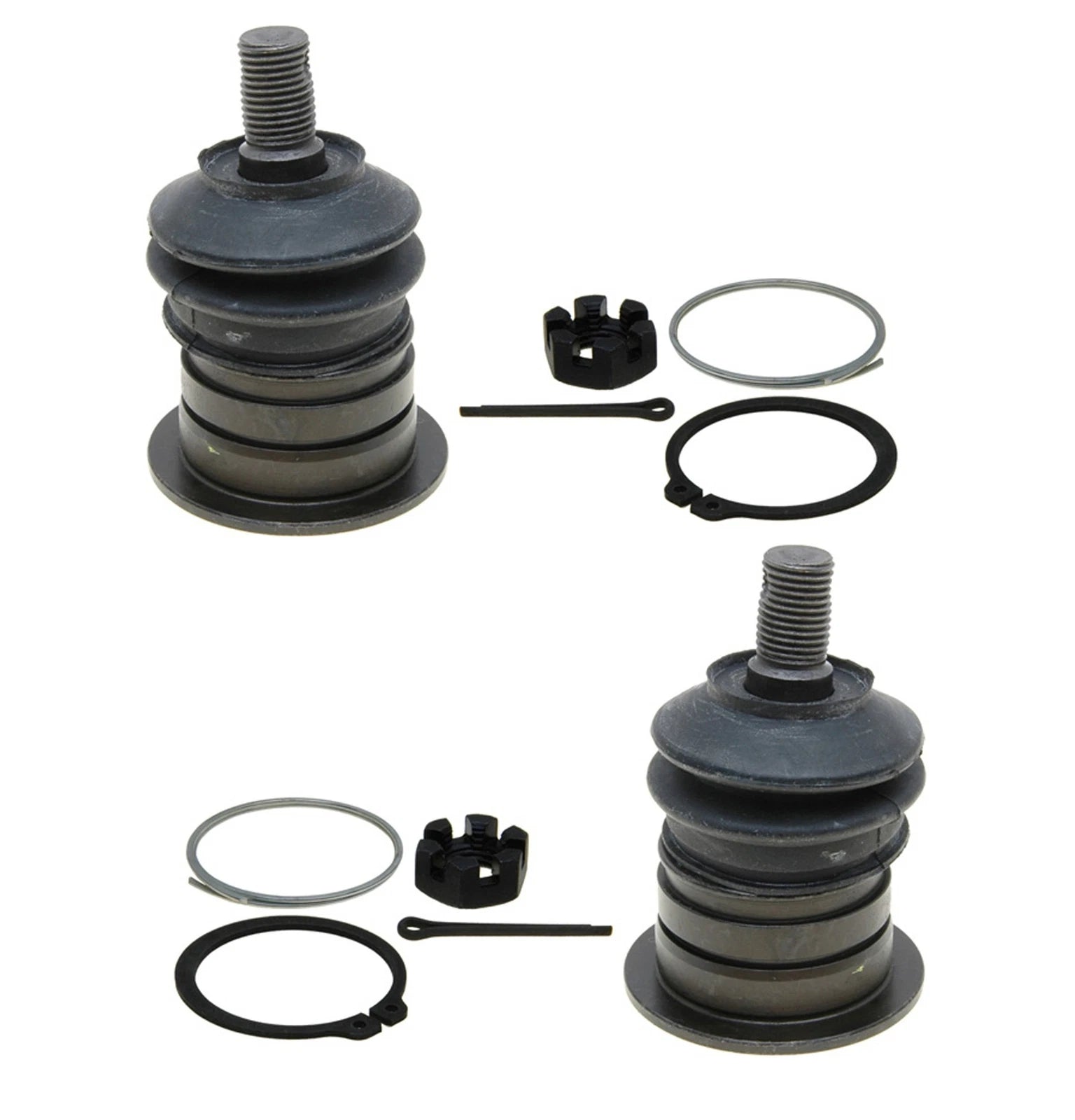 Set of 2 Front Upper Suspension Ball Joints for Lexus GX460 GX470, Toyota 4Runner Tundra