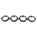 4 Pcs Black Turn Signal Light Covers for Honda Rebel CMX 300 500 1100 (2021)