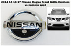 Front Grille Emblem with Camera Spot for Nissan Rogue (2014–2017) 62890 4BA0A
