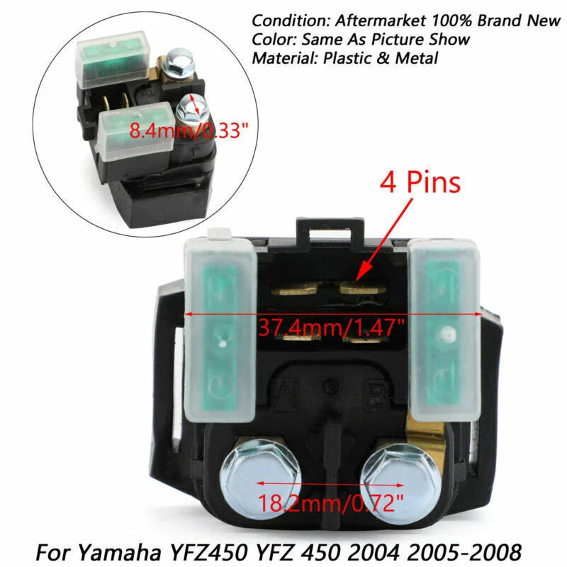 Starter Relay Solenoid Switch for
