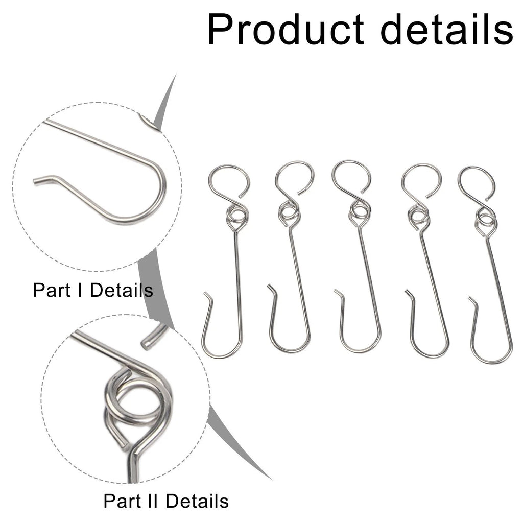 5PCS Stainless Steel Hooks for MAPP Propane Cans (Gas Bottles)