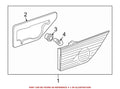 Tail Light Assembly for BMW (2000–2006) 63217162213