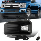 Fog Light for Ford F150 (2018–2020) Left Driver Side Halogen