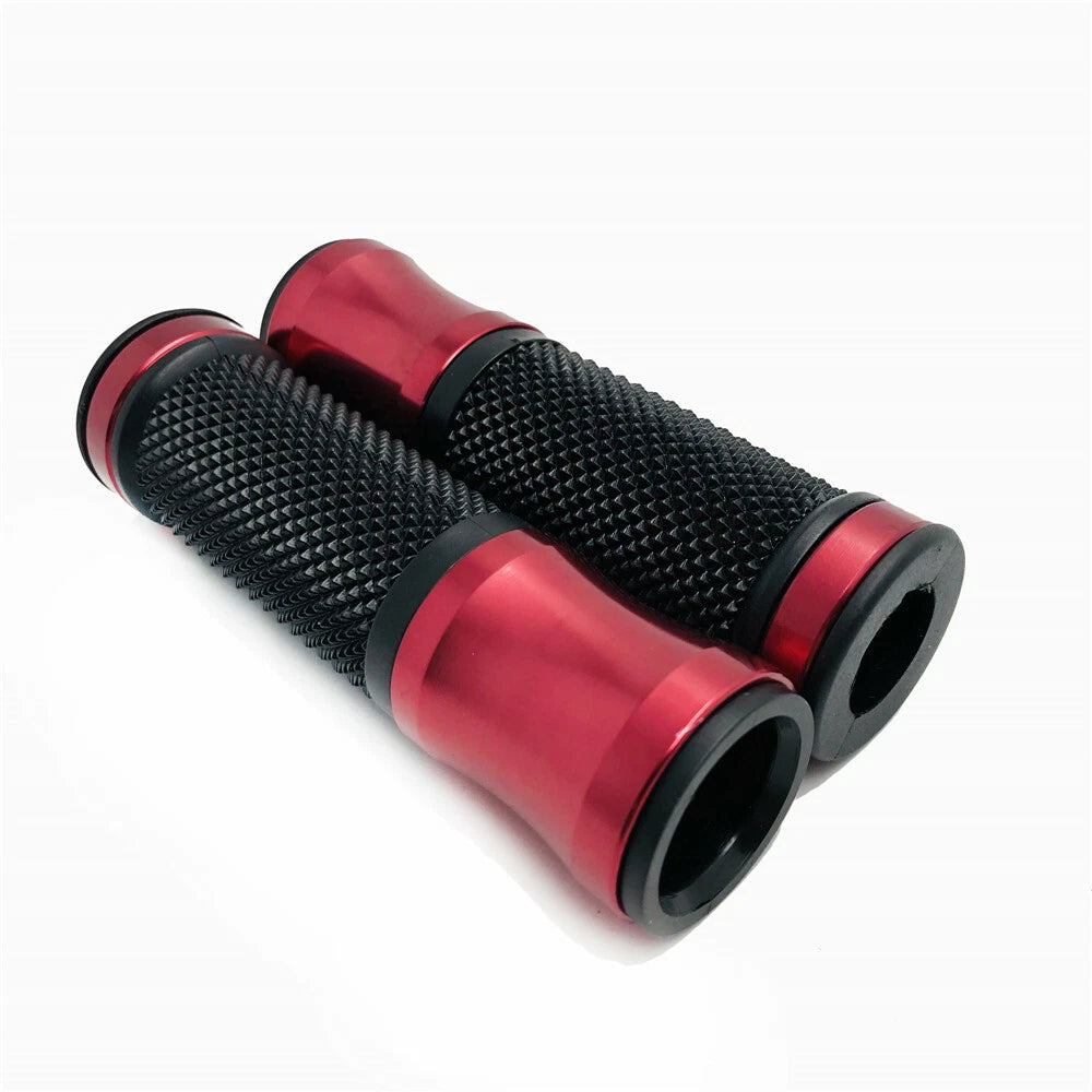 7/8" CNC Handle Bar Hand Grip for Honda Yamaha Suzuki Kawasaki (All Years)