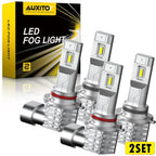 2X 9005+9006 LED Headlight Hi/Low Beam Bulb 6500K 200W for