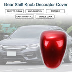 Gear Shift Knob Decorator Cover for Honda Accord (2013–2017) Red