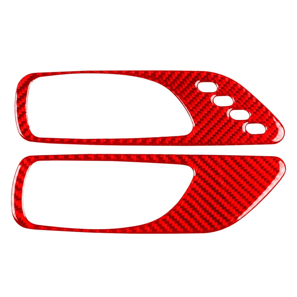 Door Handle Cover Trim for Lexus RC300 RC350 RC200T F Sport (2015–2024) Carbon Red