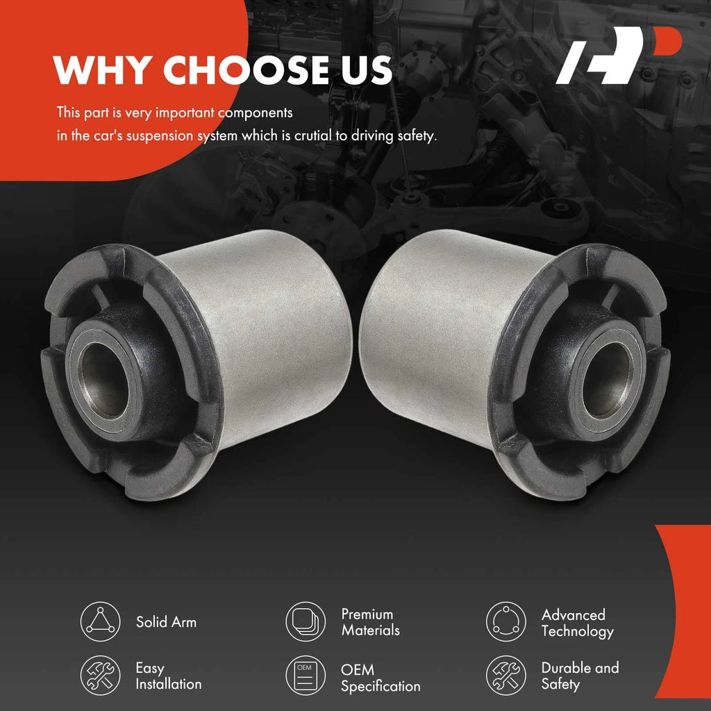 2X Front Lower Rearward Control Arm Bushing for Ford Explorer (2002-2010)