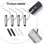6-LED Rock Light for Jeep Truck ATV UTV (2010–2023) - White Semaphore