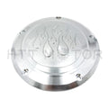 Flame Derby Timer Cover for Harley Dyna Sportster Street Bob XL 883 1200 C