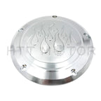Flame Derby Timer Cover for Harley Dyna Sportster Street Bob XL 883 1200 C