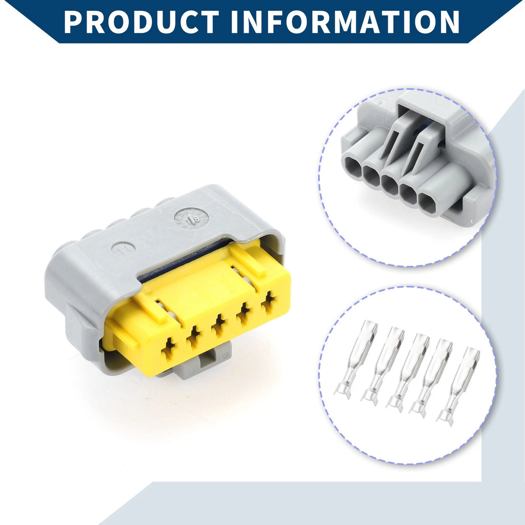 5 Pin Power Window Lift Motor Connector Plug for Volkswagen Jetta 