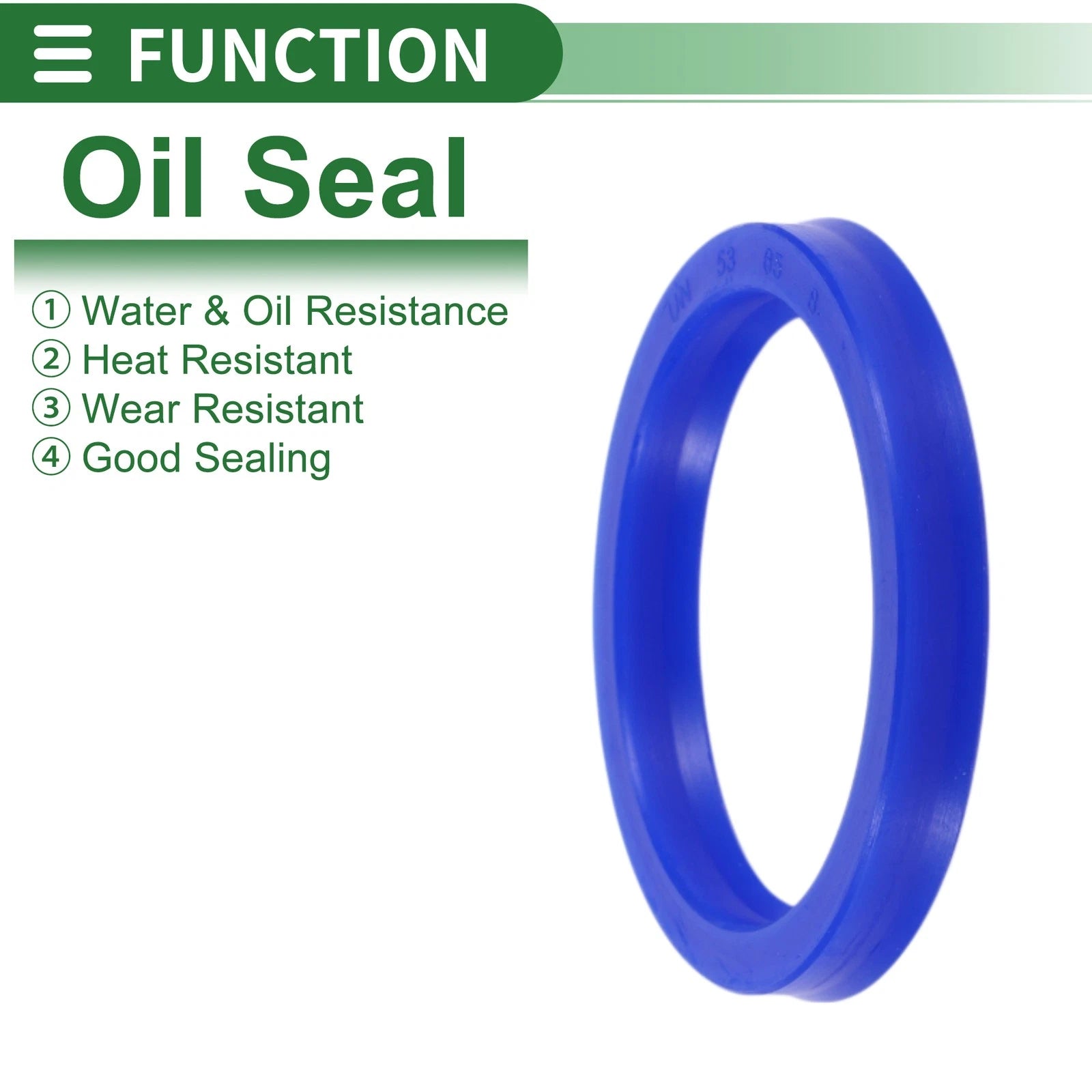 Set of 5 Oil Seal Rotary Shaft Seal 53x65x8mm for Various Models