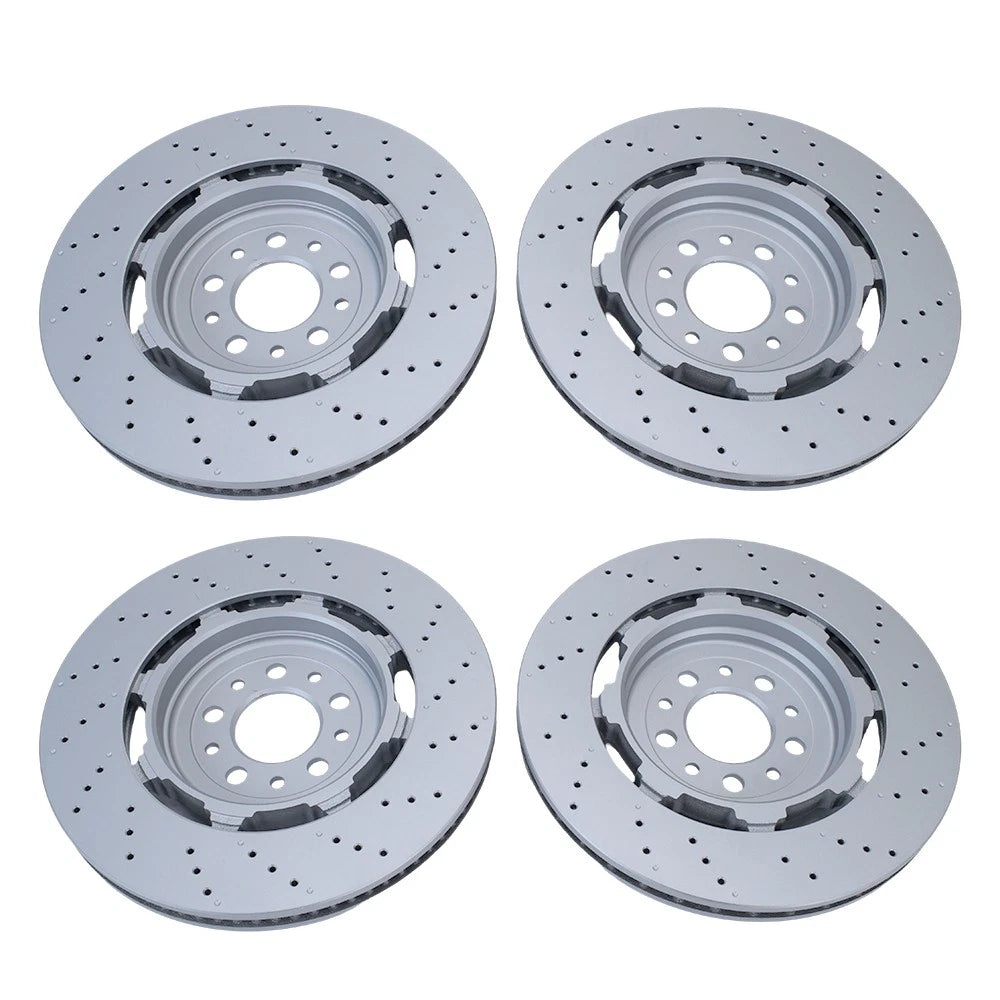 Front & Rear Brake Rotors for Alfa Romeo Giulia Stelvio Quadrifoglio (2017–2024)
