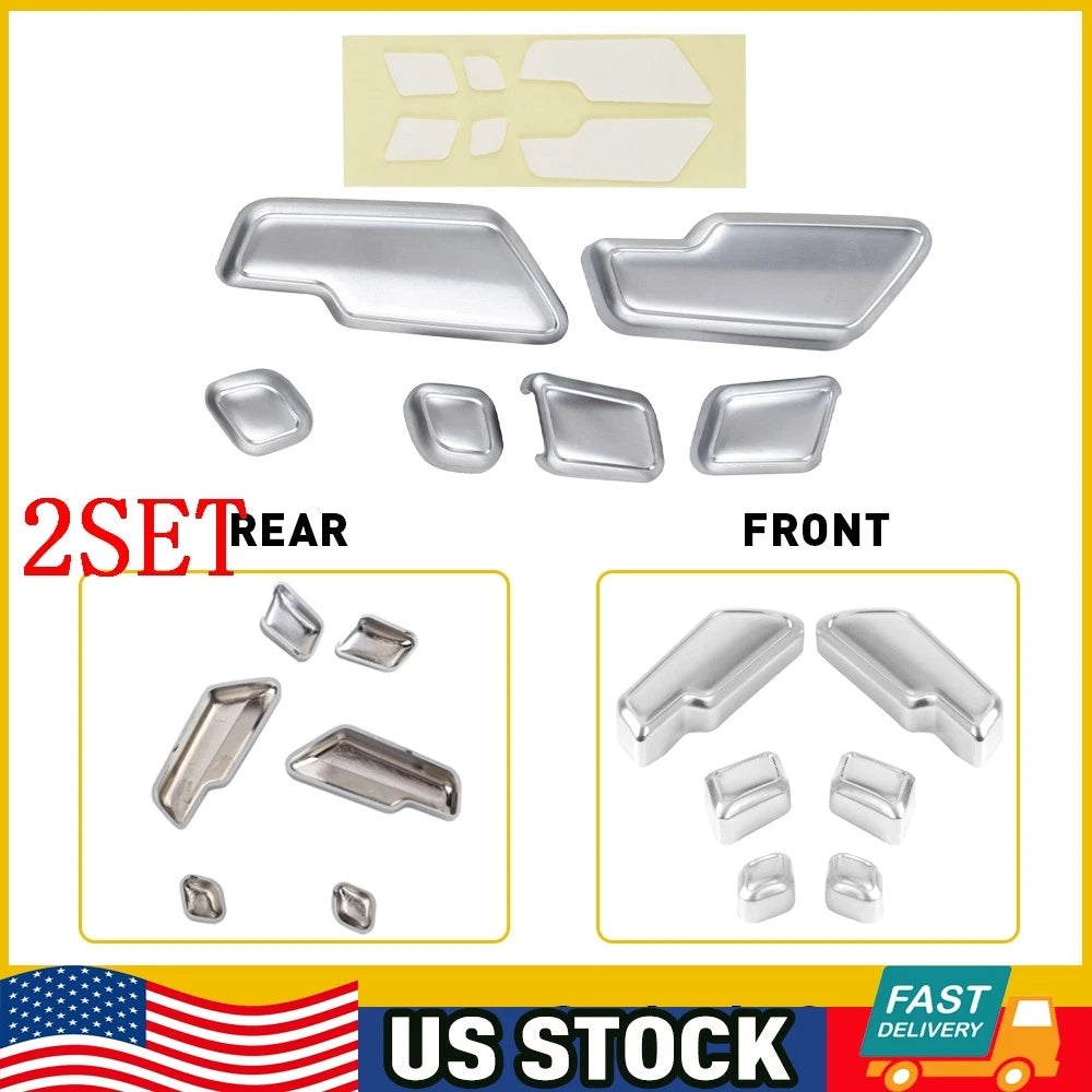 Set of 2 Door Seat Adjust Button Switch Cover Trim for Mercedes A B C E GLA CLA