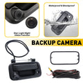 Textured Tailgate Handle with Backup Camera for Ford 