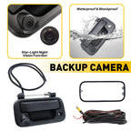 Textured Tailgate Handle with Backup Camera for Ford 