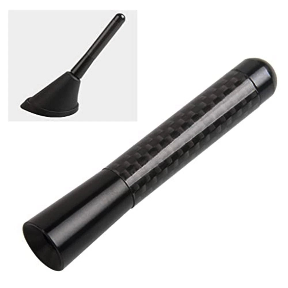 3-Inch Carbon Fiber FM Radio Antenna Kit Universal Screw