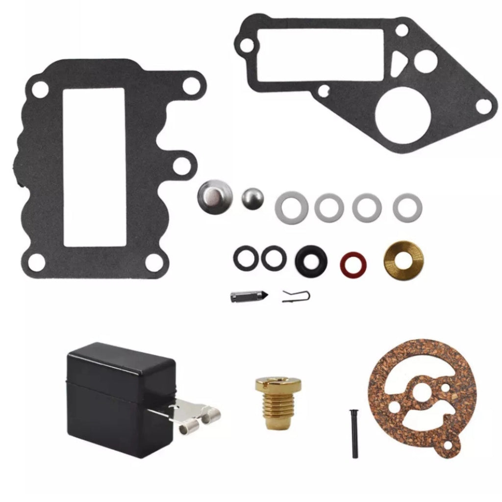 Carb Kit with Float for Johnson Evinrude Outboard 9.5 (OE 382048)