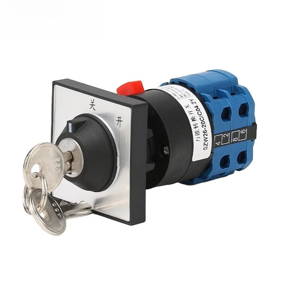 Rotary Switch SZW26-20C/C04.2Y for Industrial Equipment (Changeover Type)
