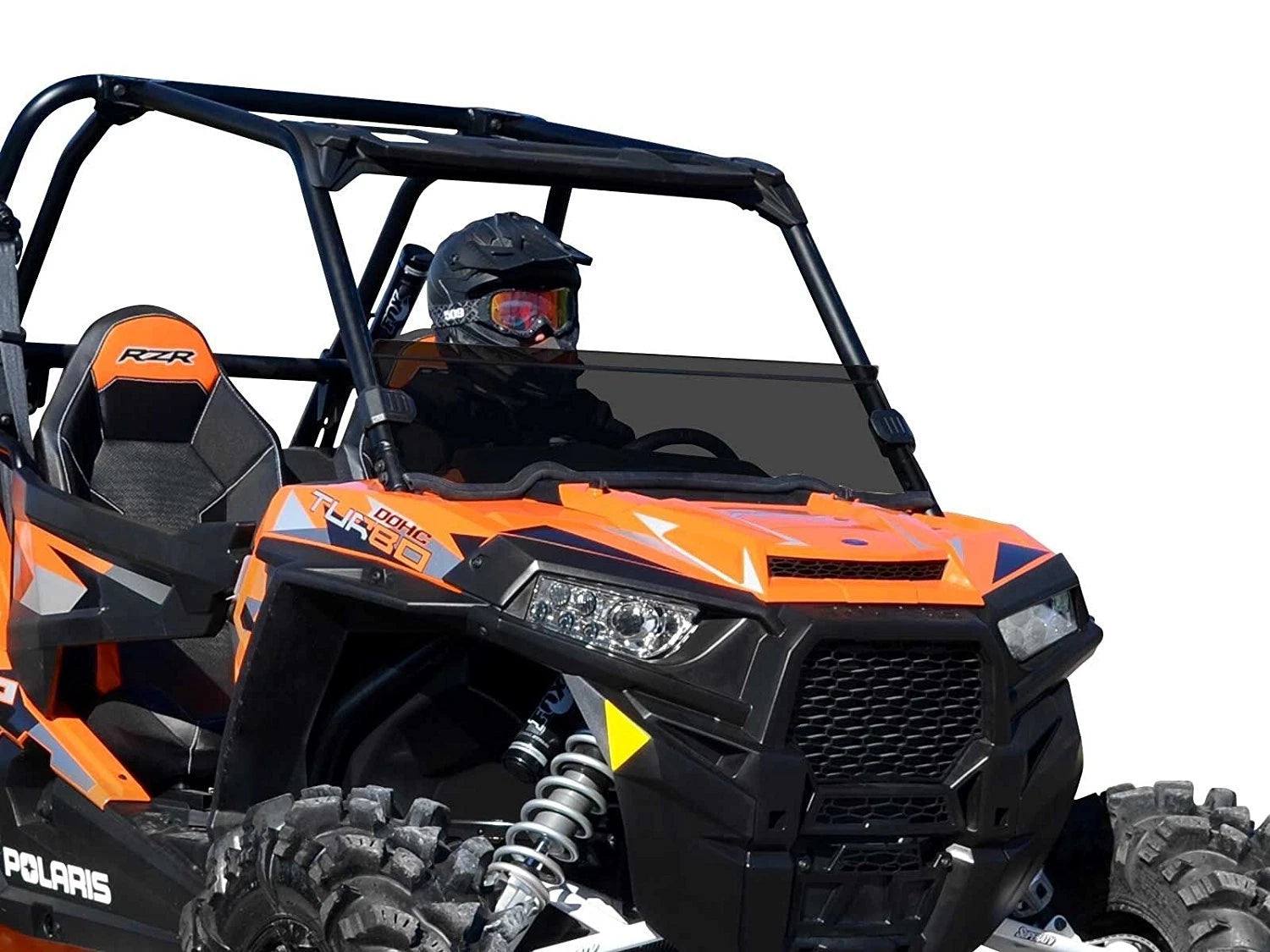 Half Windshield for Polaris RZR 900/S/4 (2015–2020) - Dark Tint