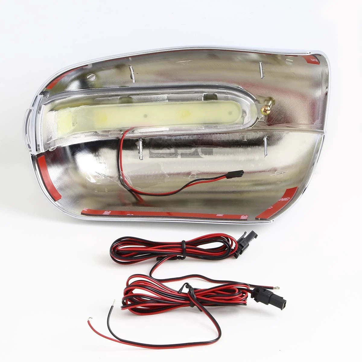 Chrome Side Mirror Cover with LED Turn Signal for Mercedes W210 E-Class (2000–2002)