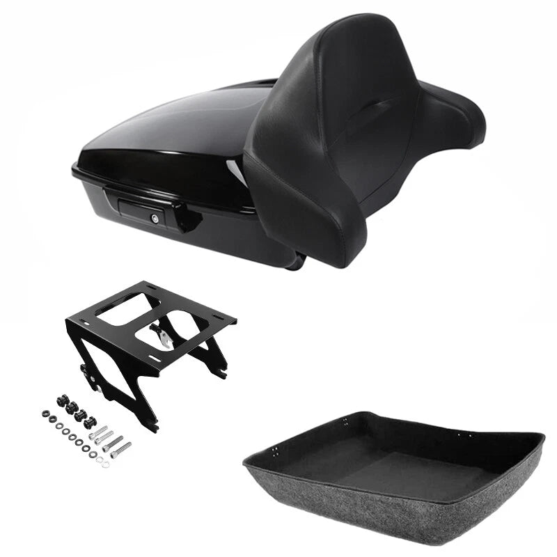 Trunk Solo Mount Rack for Harley Touring Softail Deluxe (2018–2025)