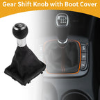 5 Speed Gear Shifter Knob with Cover for Audi A3 (2008–2013)